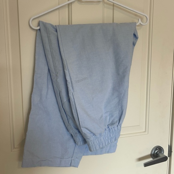 Djerf Ave Breezy pants blue- have been hemmed! - Picture 7 of 12